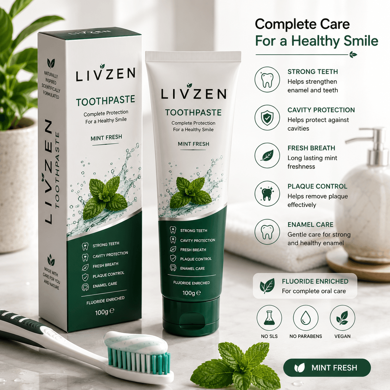 MiLivzen Toothpaste